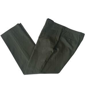 Banana Republic Dark Green Slim Fit Dress Pants - 36x32